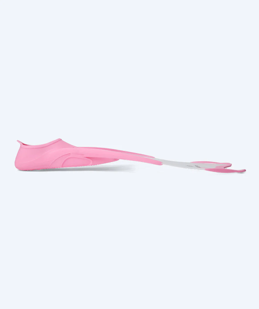 Watery diving fins for junior (34-37) - Rilian - Light pink/white - Image 5