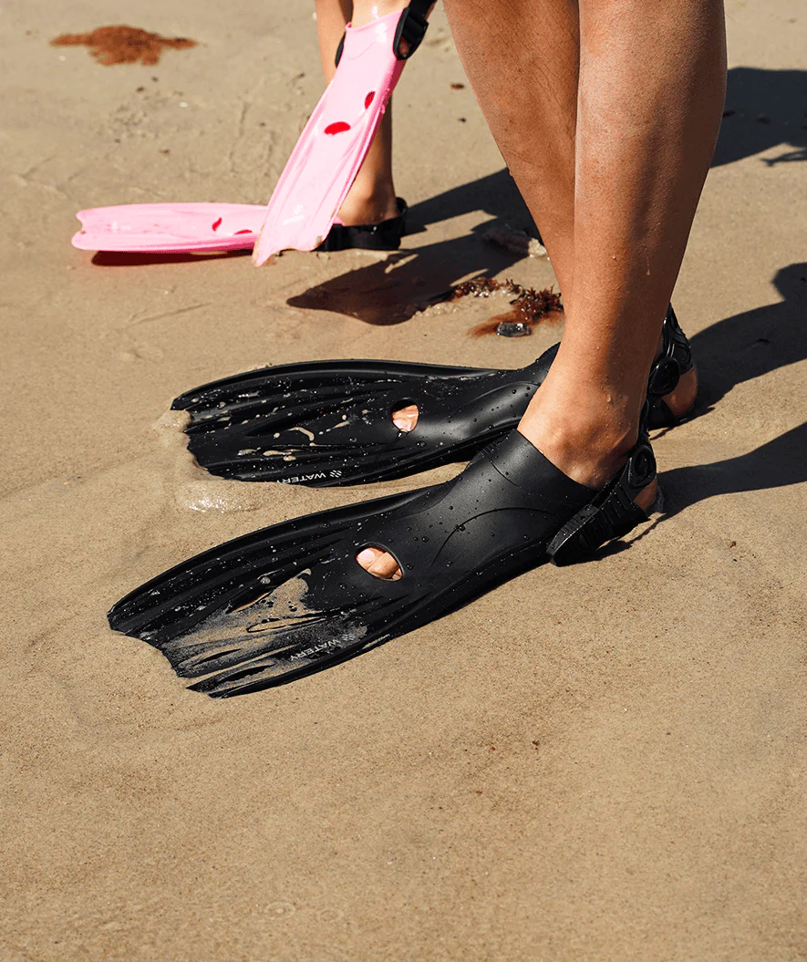 Watery diving fins for adults - Delmere - Black - Image 12