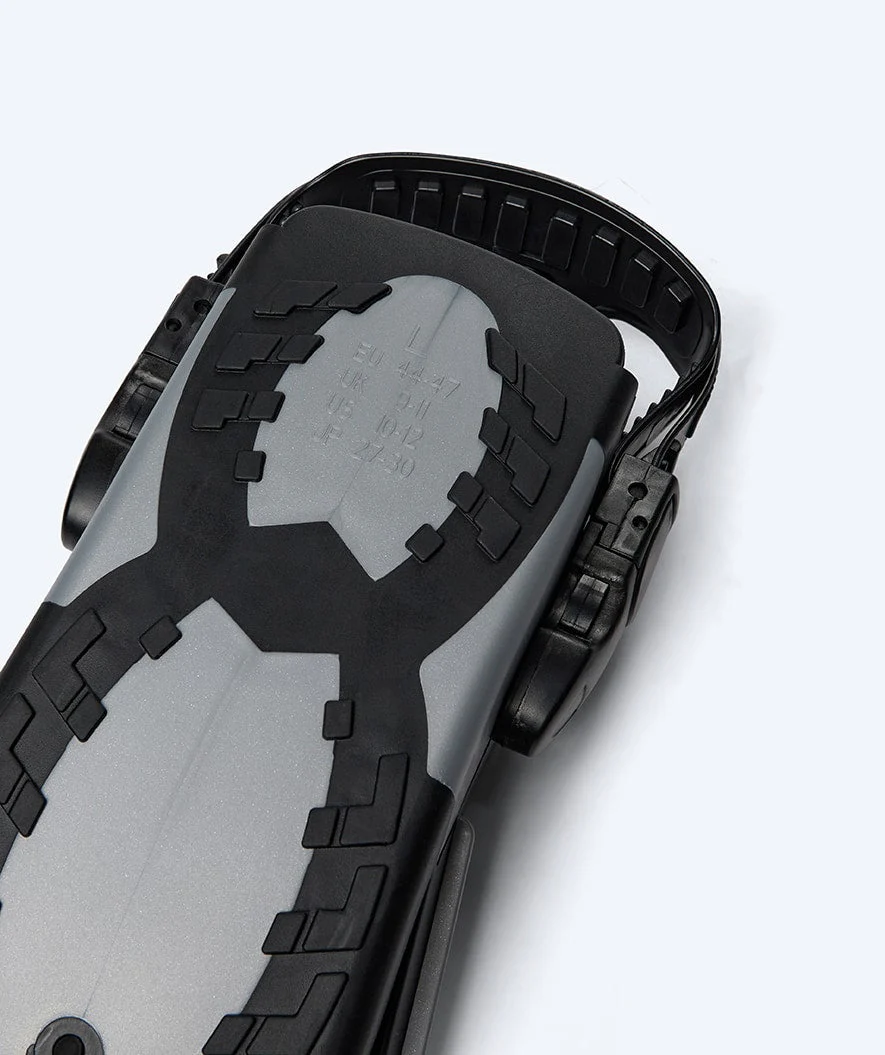 Watery diving fins for adults - Moonsoon - Grey/black - Image 10