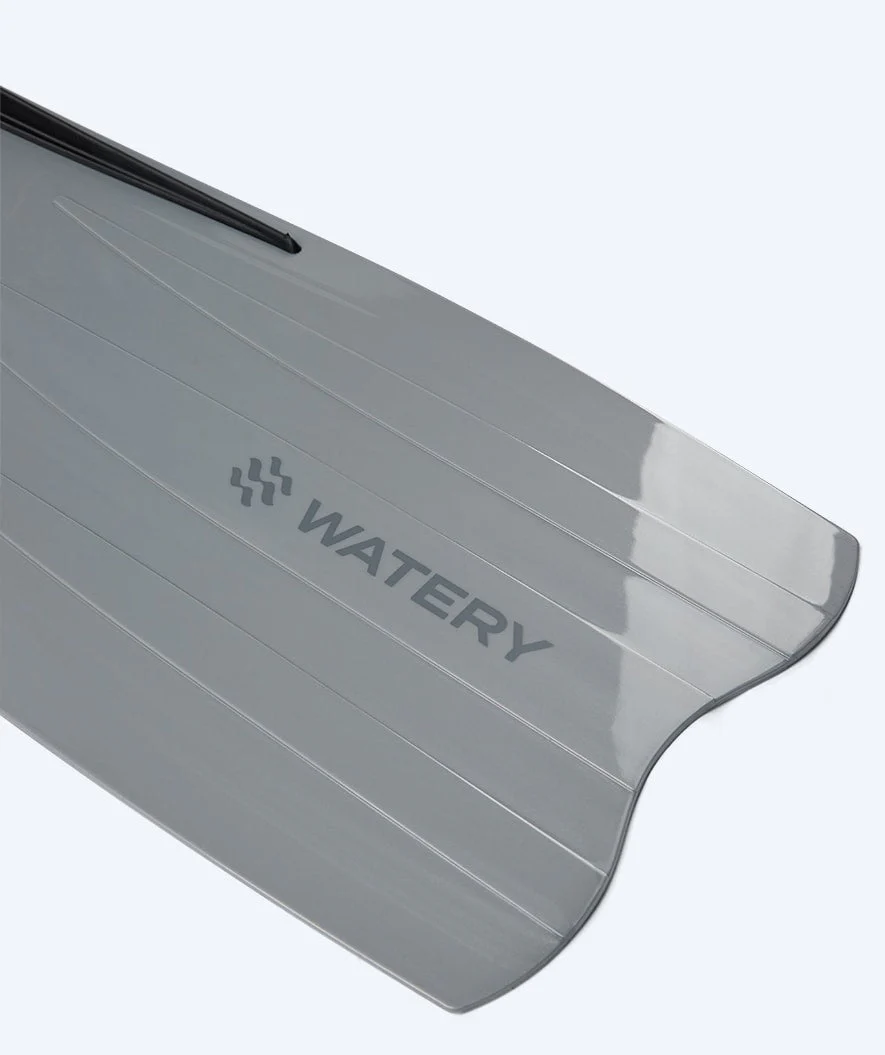 Watery diving fins for adults - Moonsoon - Grey/black - Image 5