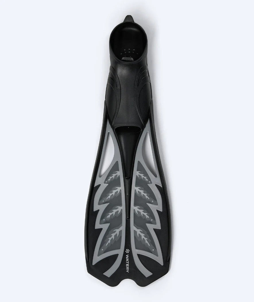 Watery diving fins for adults - Reiha - Grey/black - Image 3