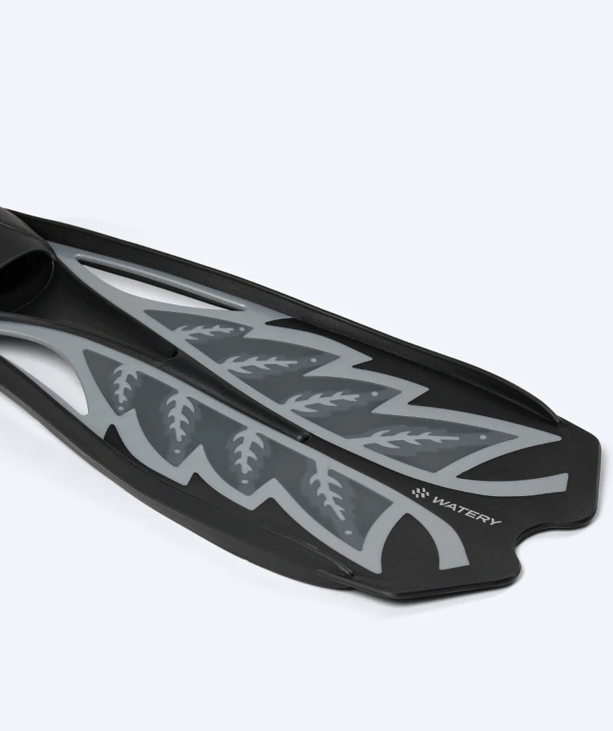 Watery diving fins for adults - Reiha - Grey/black - Image 7