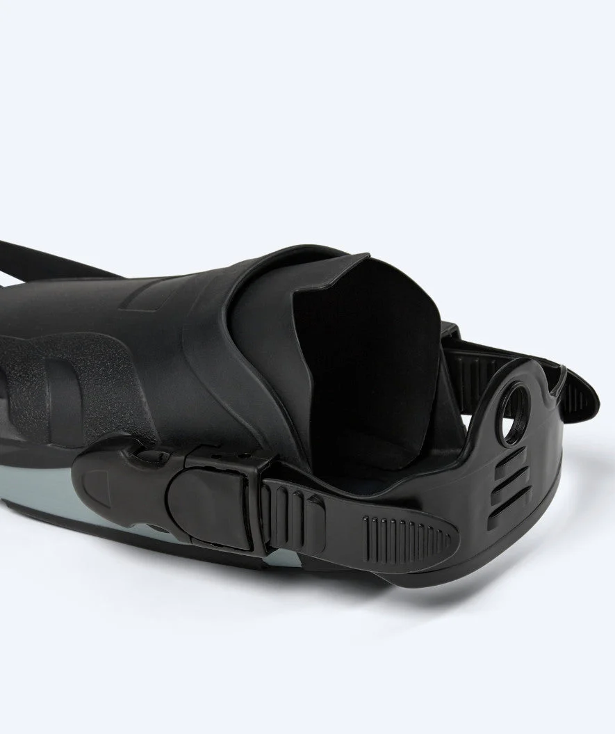 Watery diving fins for adults - Rumi - Black/grey - Image 6