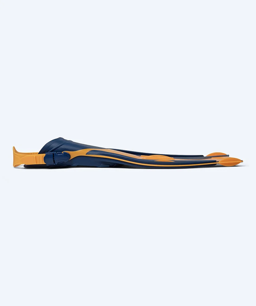 Watery diving fins for adults - Shack - Dark blue/orange - Image 4