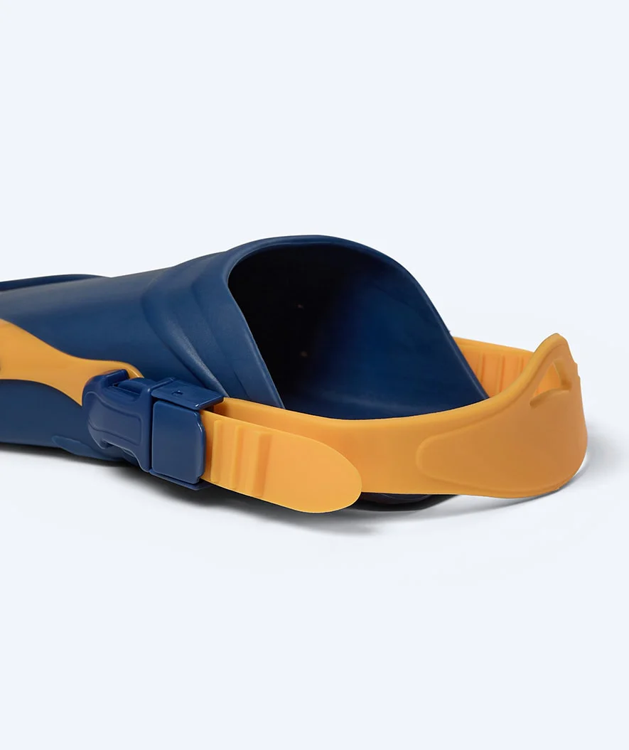 Watery diving fins for adults - Shack - Dark blue/orange - Image 6