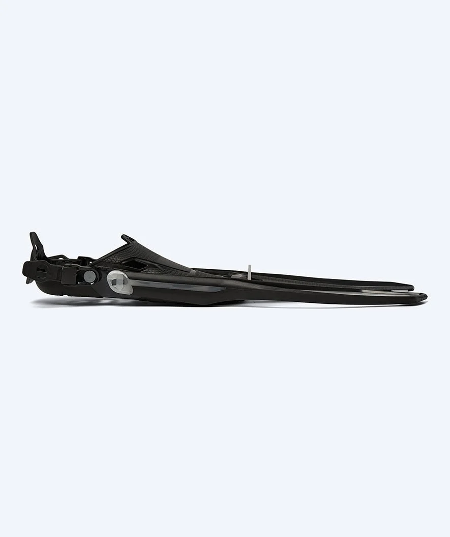 Watery diving fins for adults - Sunset - Black/clear - Image 5