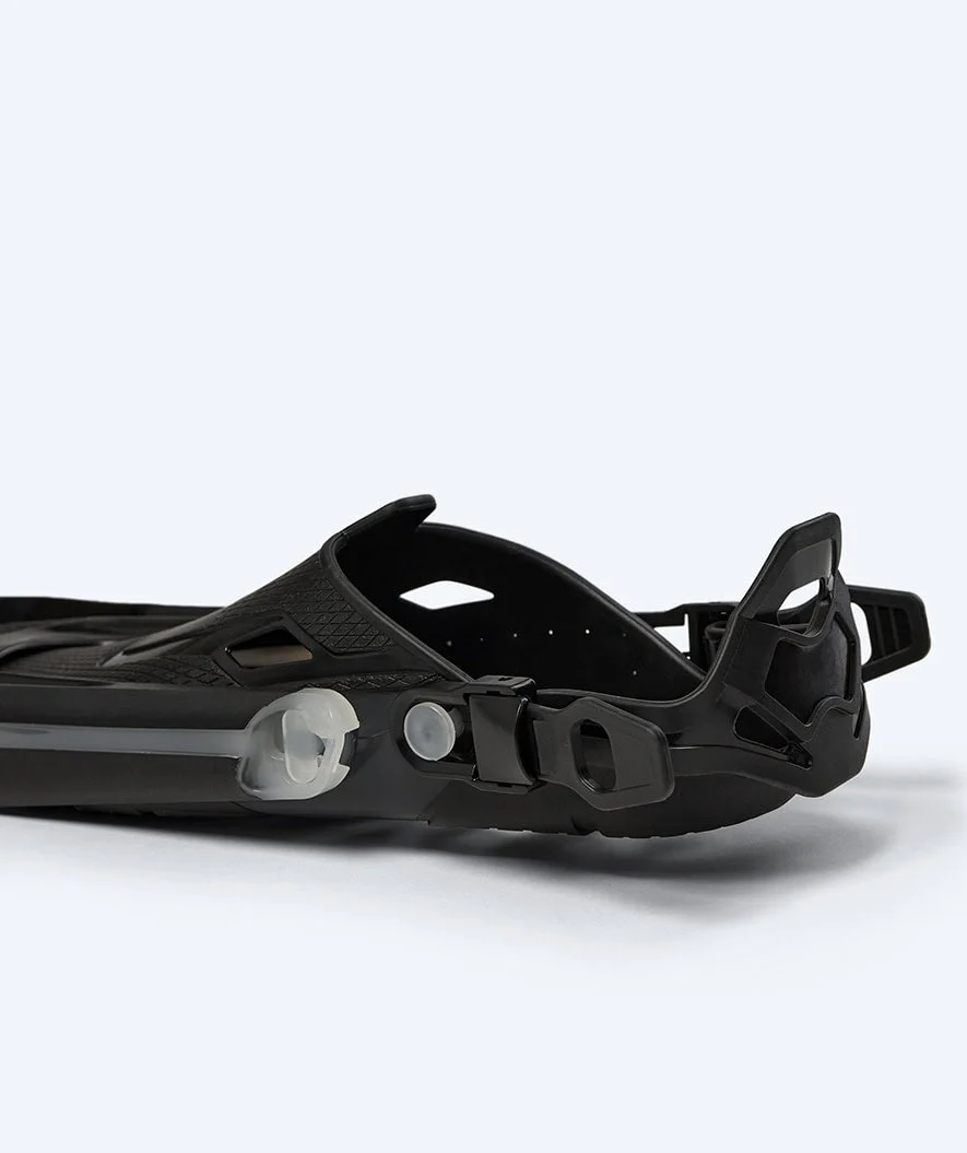 Watery diving fins for adults - Sunset - Black/clear - Image 8