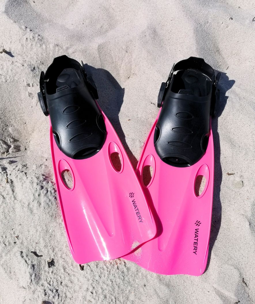 Watery diving fins for kids - Masika - Light pink - Image 4