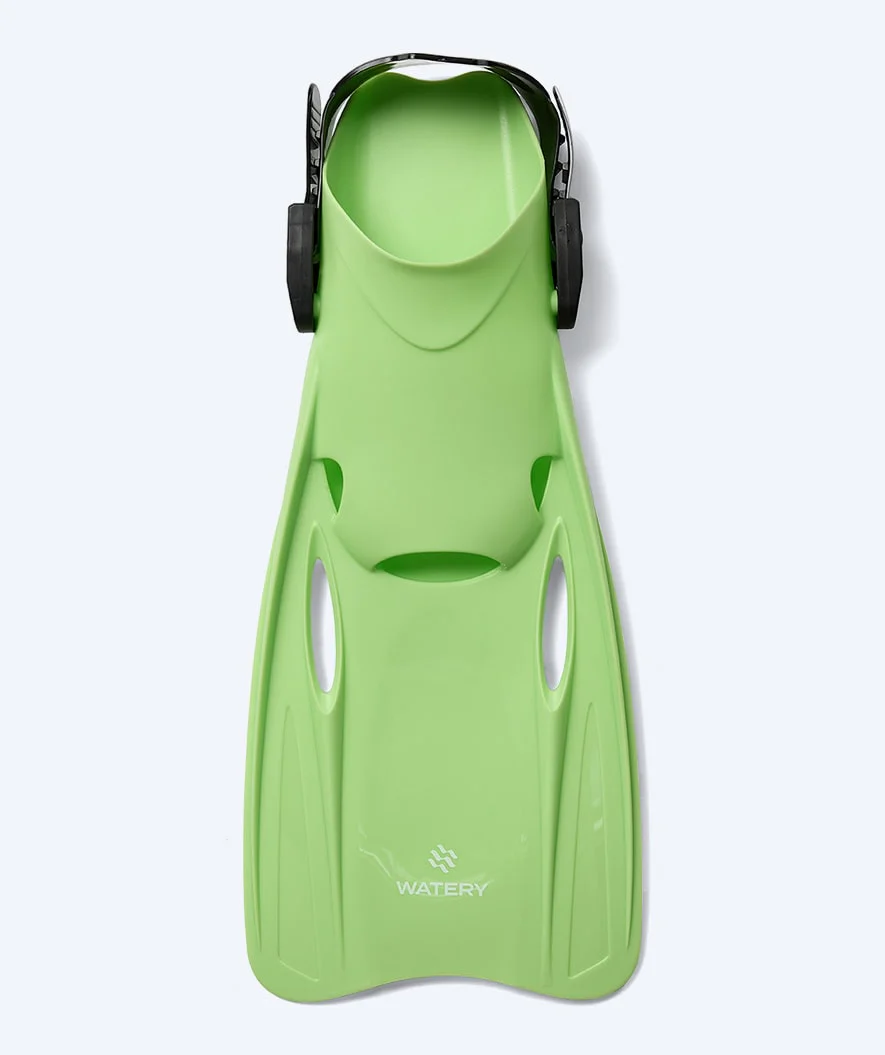 Watery diving fins for kids/junior (27-38) - Fleetwood - Light green - Image 2
