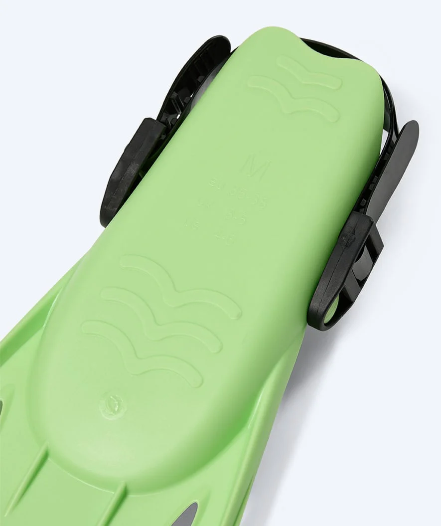 Watery diving fins for kids/junior (27-38) - Fleetwood - Light green - Image 6