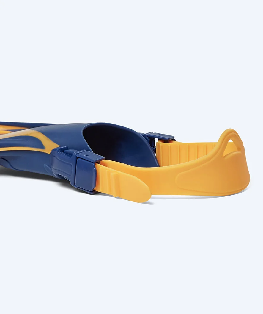 Watery diving fins for kids - Shack - Dark blue/orange - Image 6