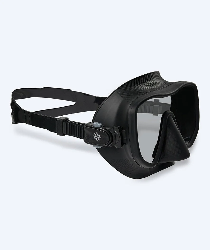 Watery diving mask for adults (from 15 years) - Coast - Black - Image 2