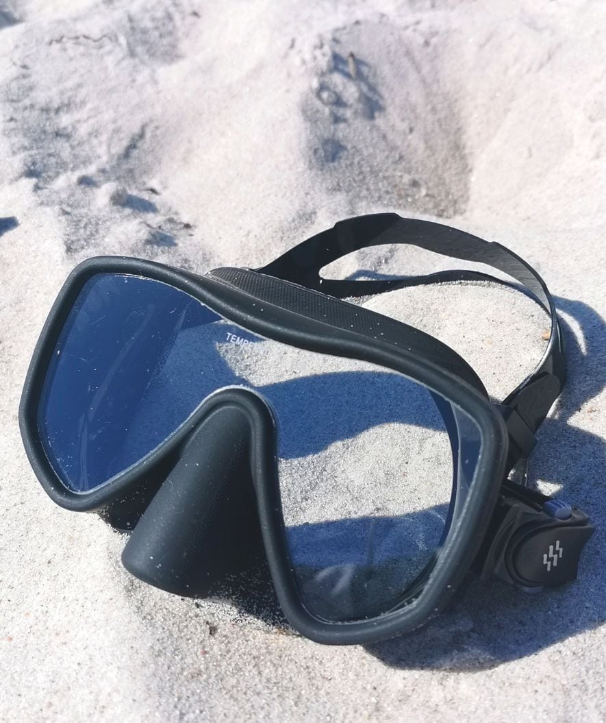 Watery diving mask for adults (from 15 years) - Coast - Black - Image 3