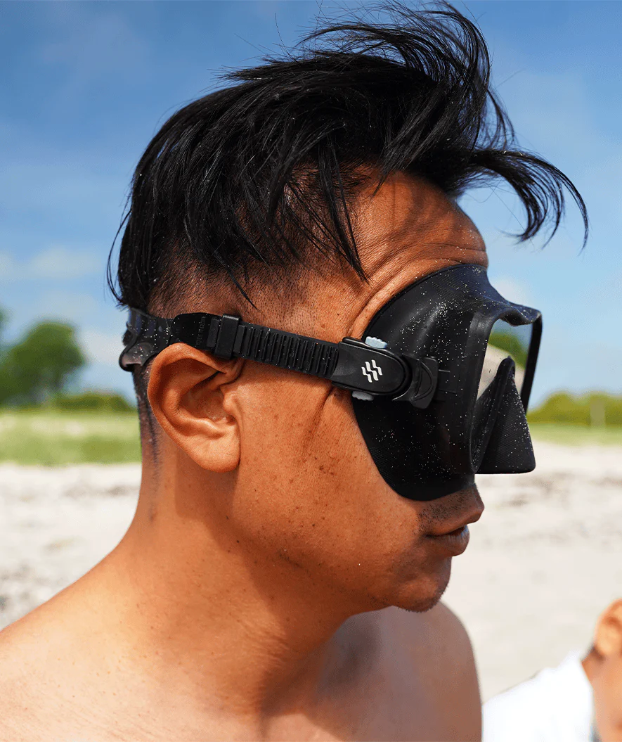 Watery diving mask for adults (from 15 years) - Coast - Black - Image 7