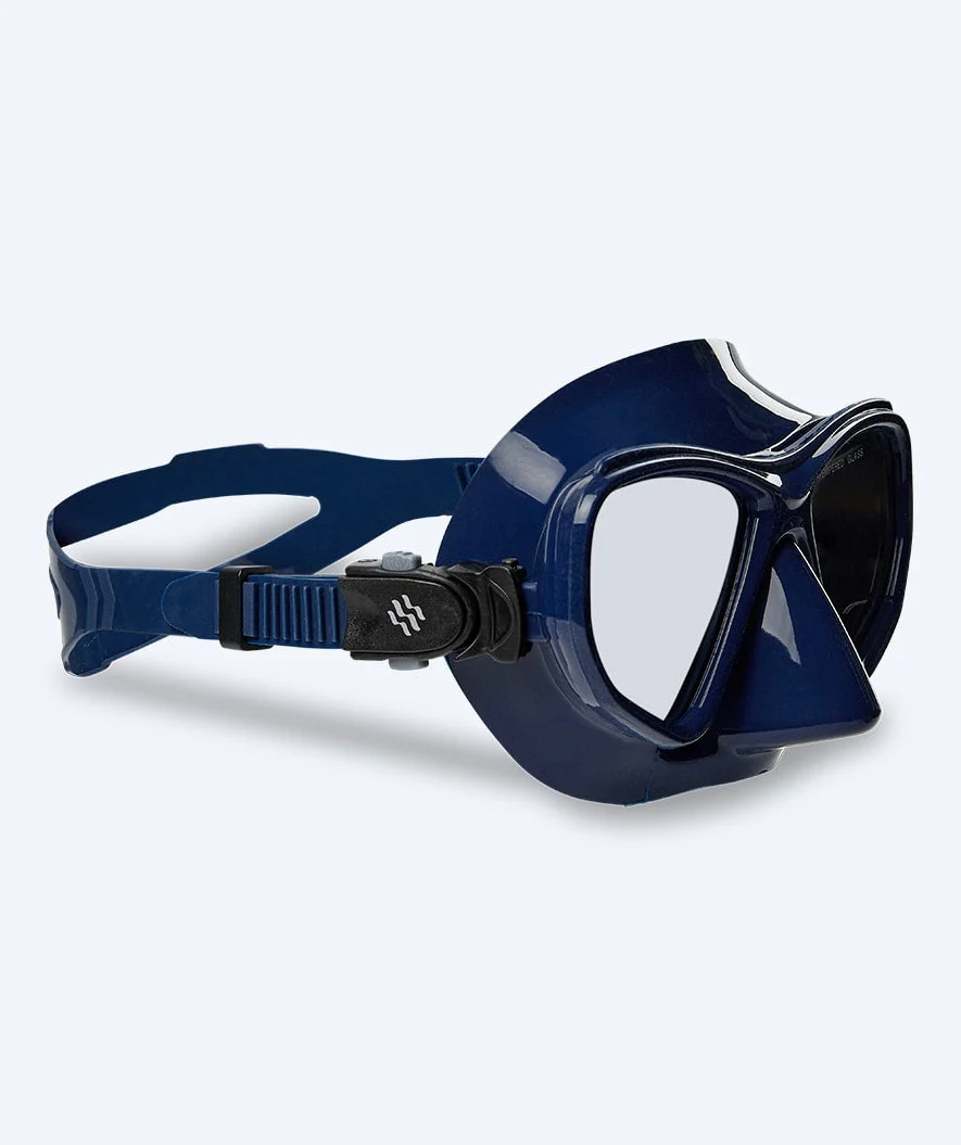 Watery diving mask for adults (from 15 years) - Fenton Pro - Dark blue - Image 2