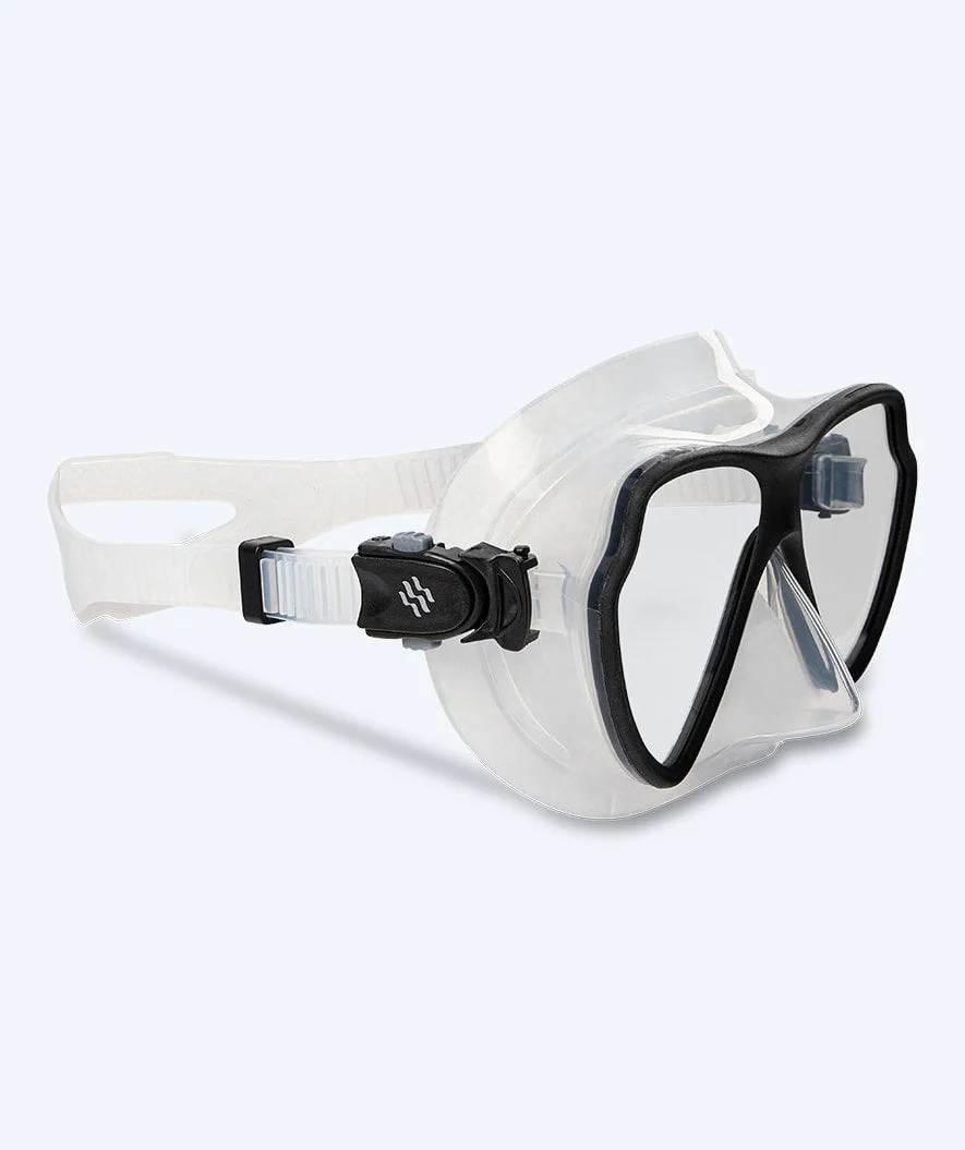 Watery diving mask for adults (from 15 years) - Itzel - Black - Image 2