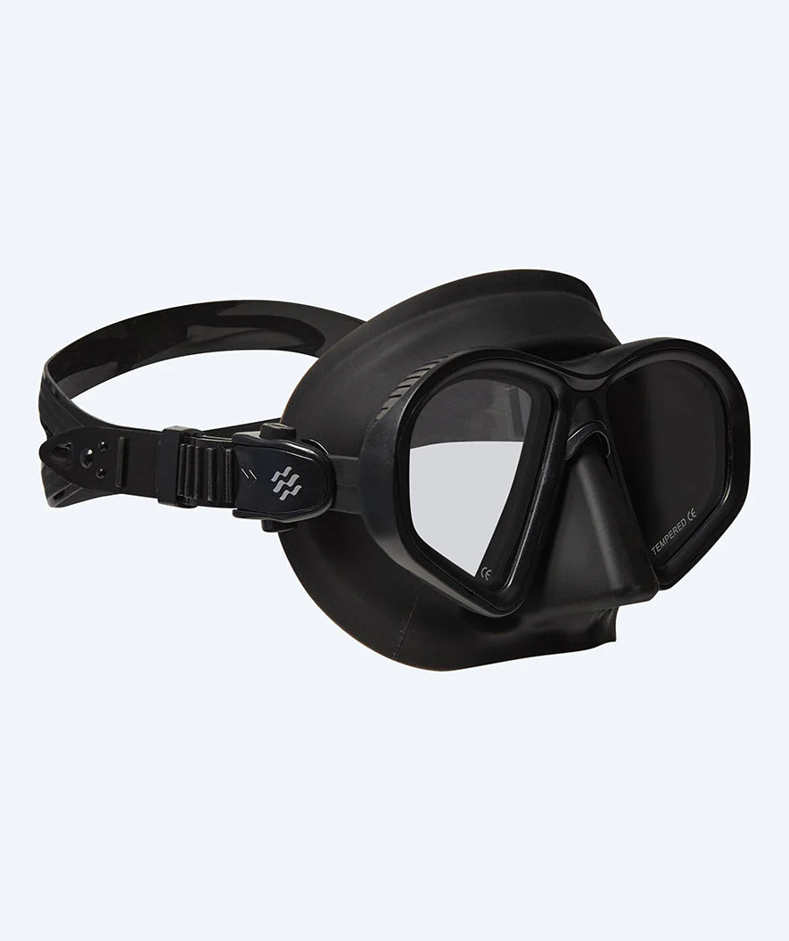 Watery diving mask for adults (from 15 years) - Douglas - Black