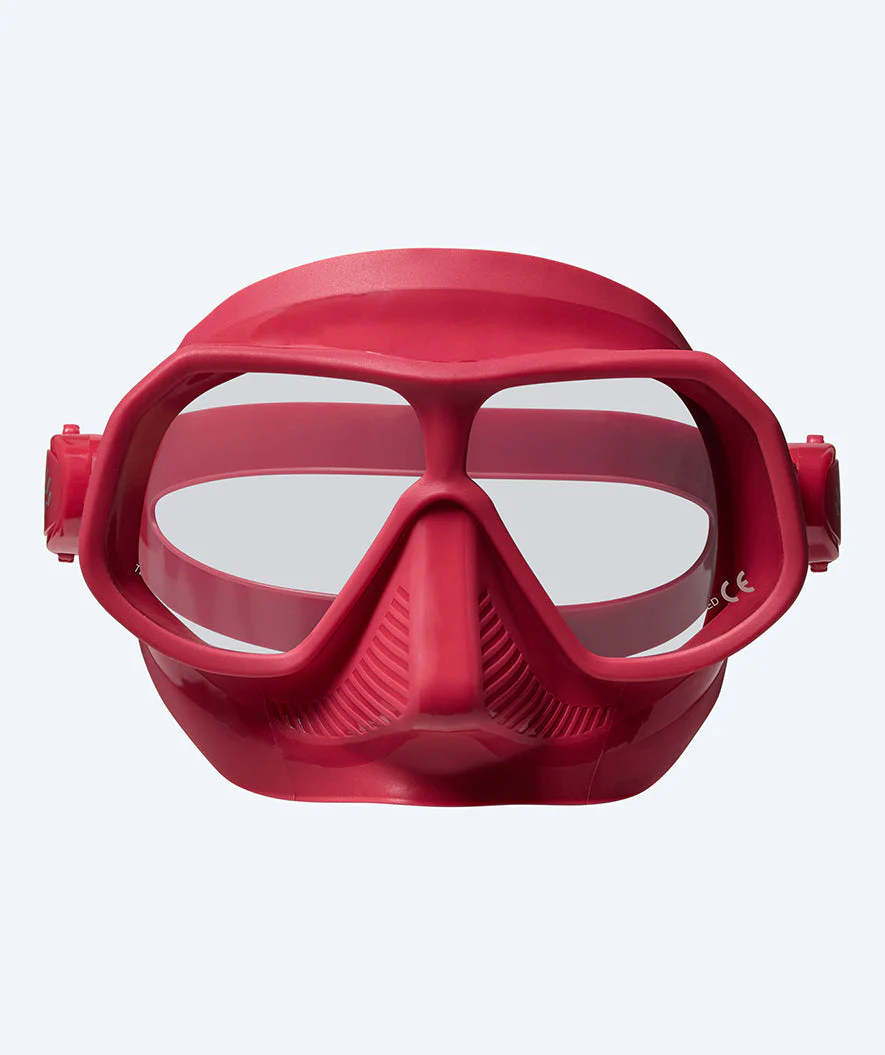Watery diving mask for adults (from 15 years) - Oceana - Dark red - Image 3