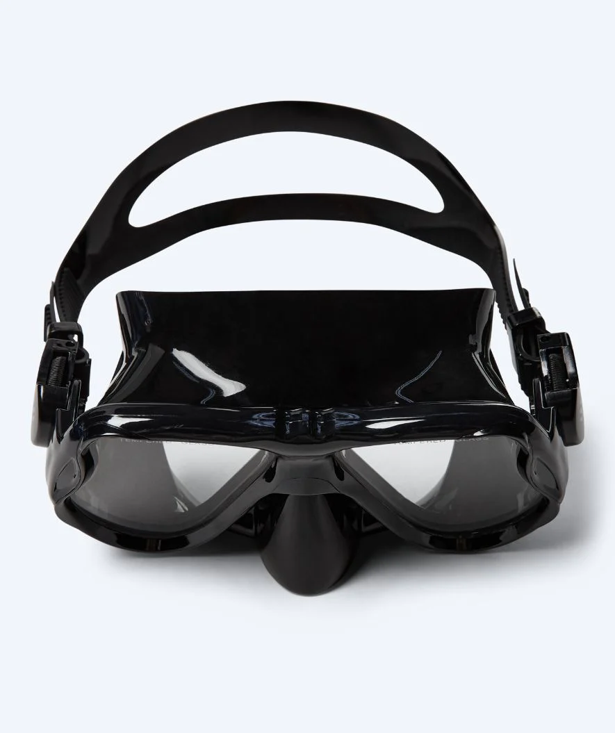 Watery diving mask for adults (from 12 years) - Hudson - Black - Image 4