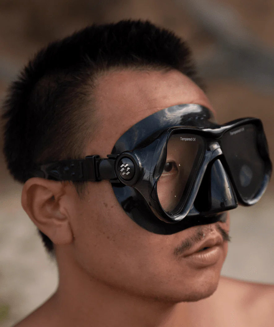 Watery diving mask for adults (from 12 years) - Hudson - Black - Image 5