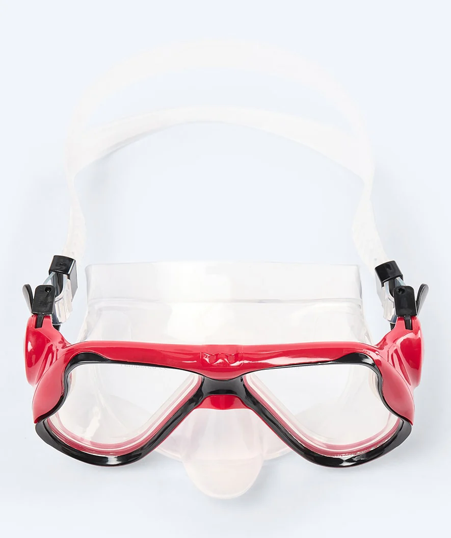 Watery diving mask for adults (from 12 years) - Hudson - Red/black - Image 6