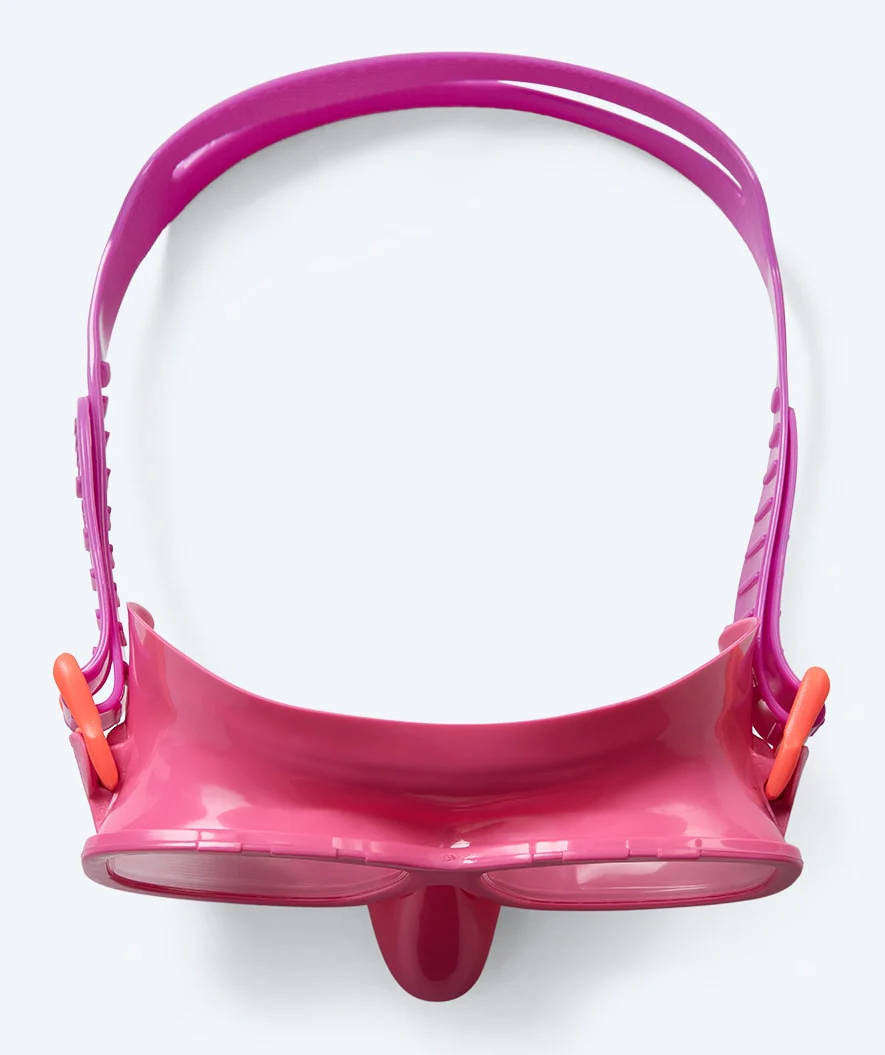 Watery diving mask for kids (4-10) - Wyre - Light pink/purple - Image 3