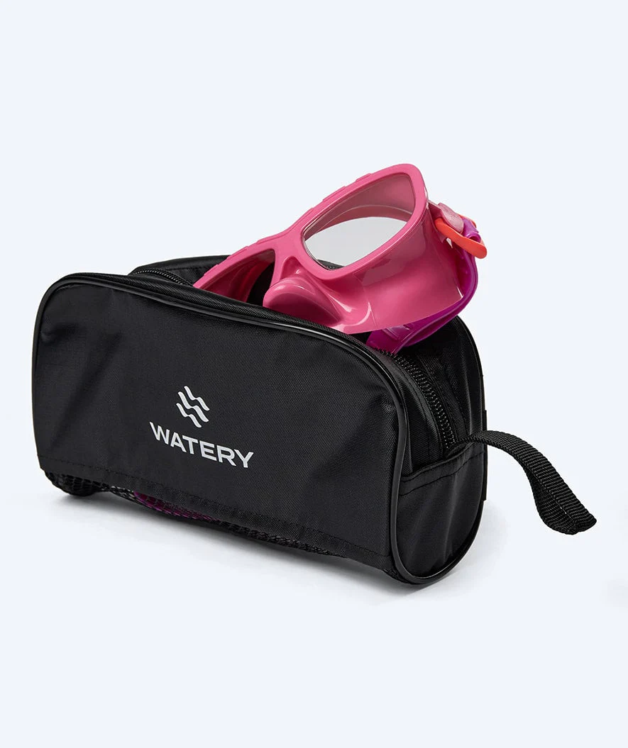 Watery diving mask for kids (4-10) - Wyre - Light pink/purple - Image 9