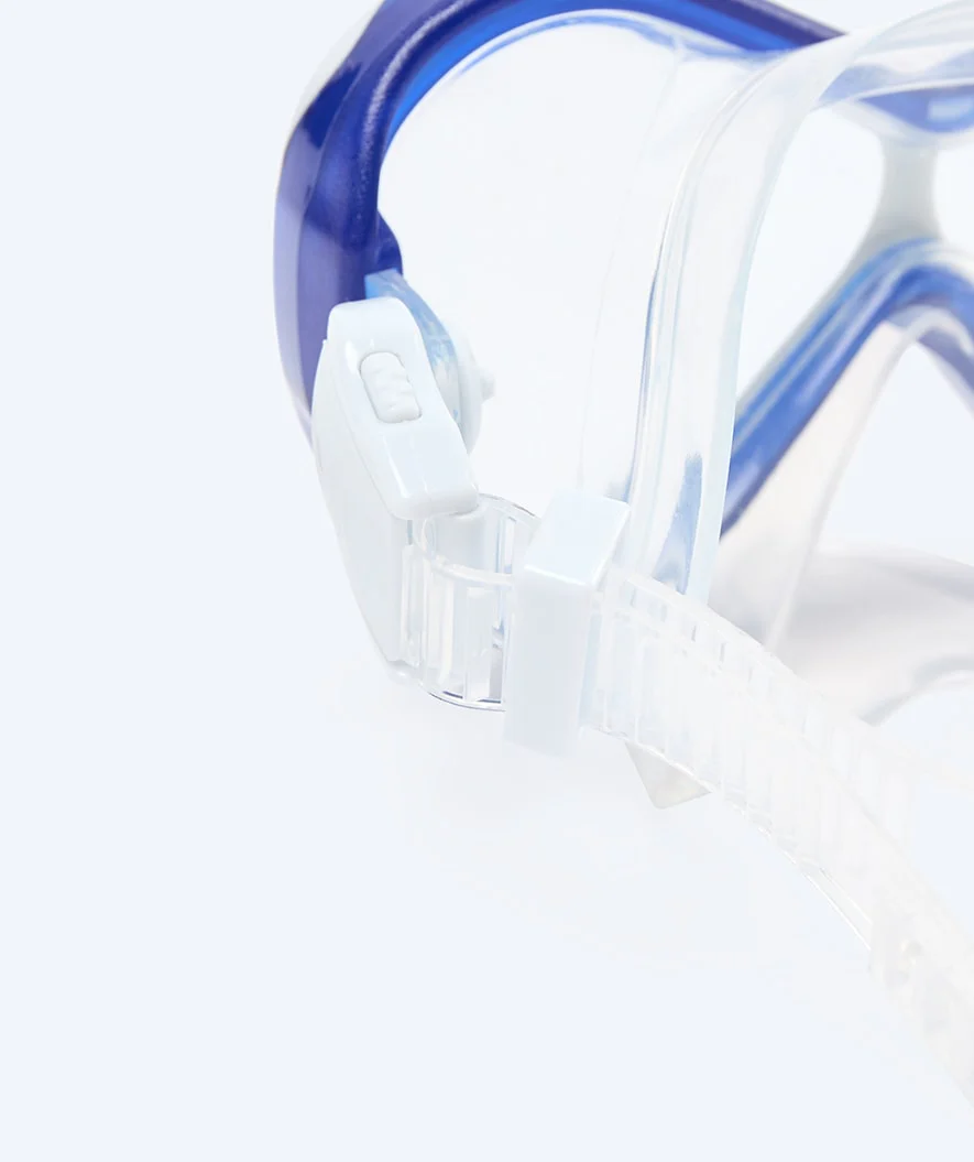 Watery diving mask for kids (4-10) - Triton - Blue - Image 8