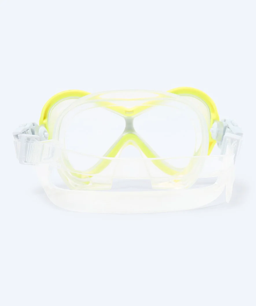 Watery diving mask for kids (4-10) - Triton - Yellow - Image 4