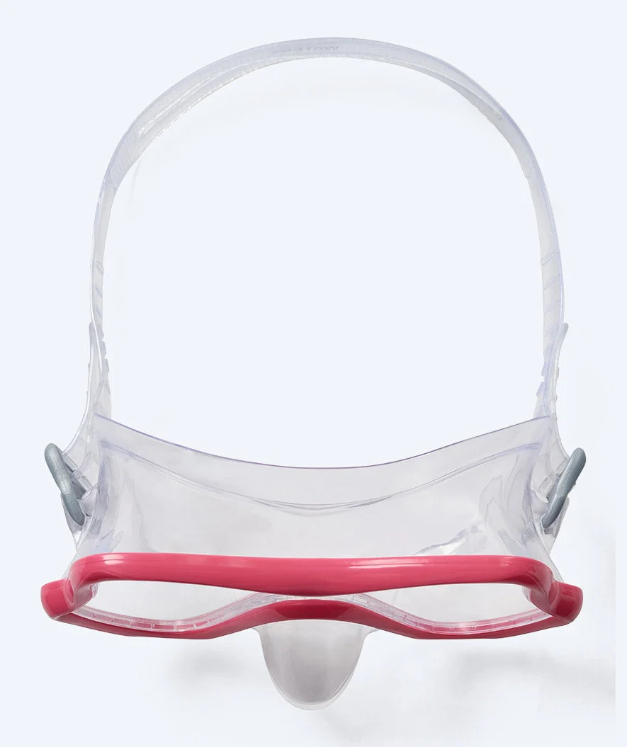 Watery diving mask for junior (8-15) - Trigger - Red/clear - Image 3
