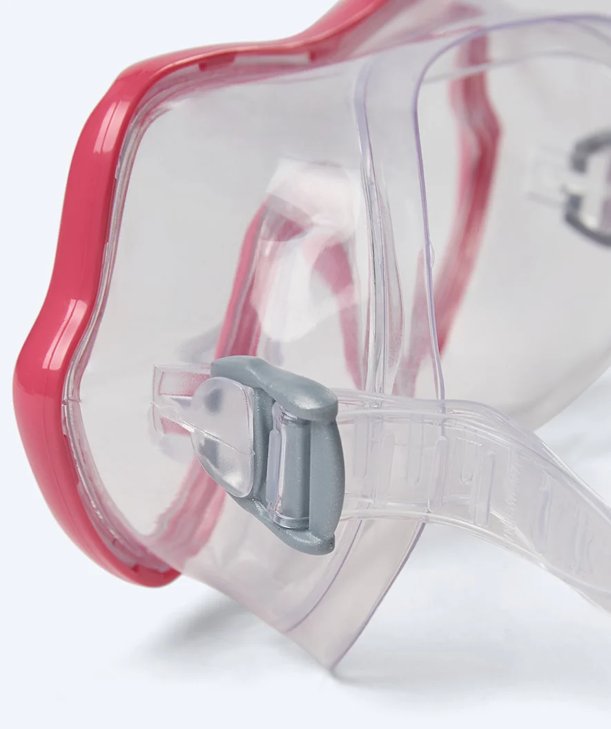 Watery diving mask for junior (8-15) - Trigger - Red/clear - Image 7