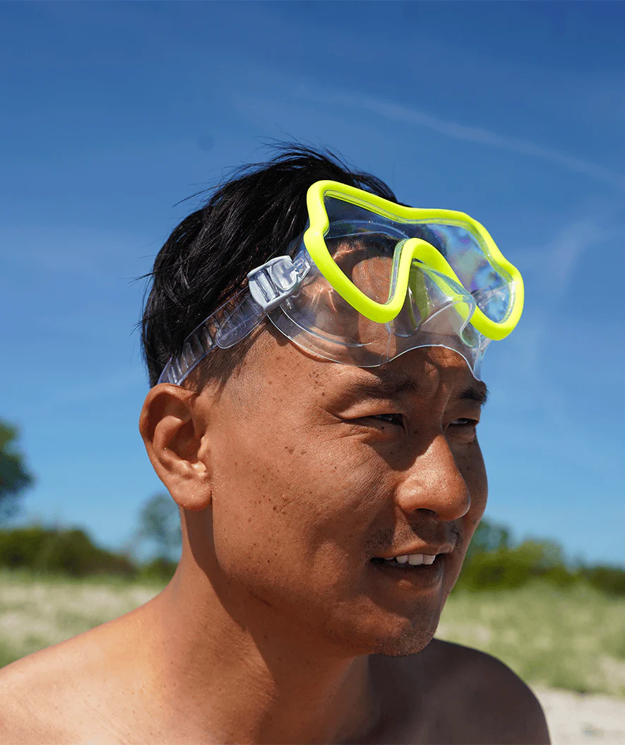 Watery diving mask for junior (8-15) - Trigger - Red/clear - Image 9