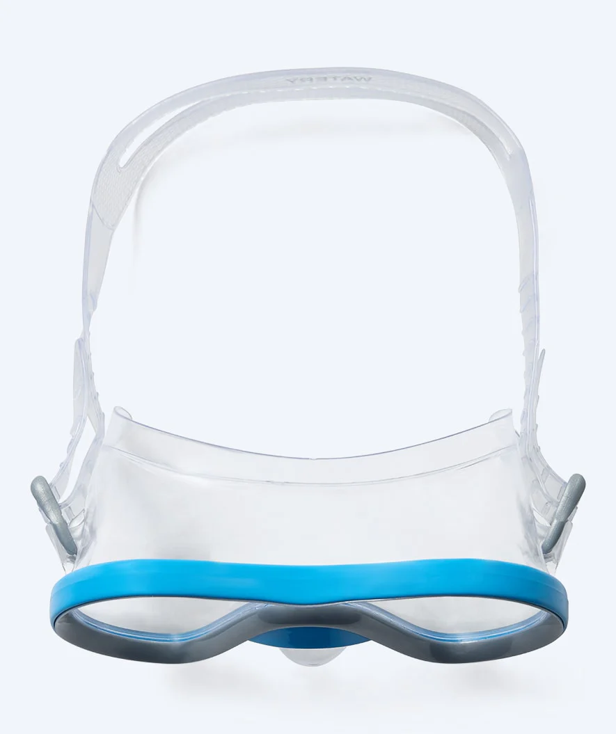Watery diving mask for junior (8-15) - Gobie - Blue/clear - Image 3