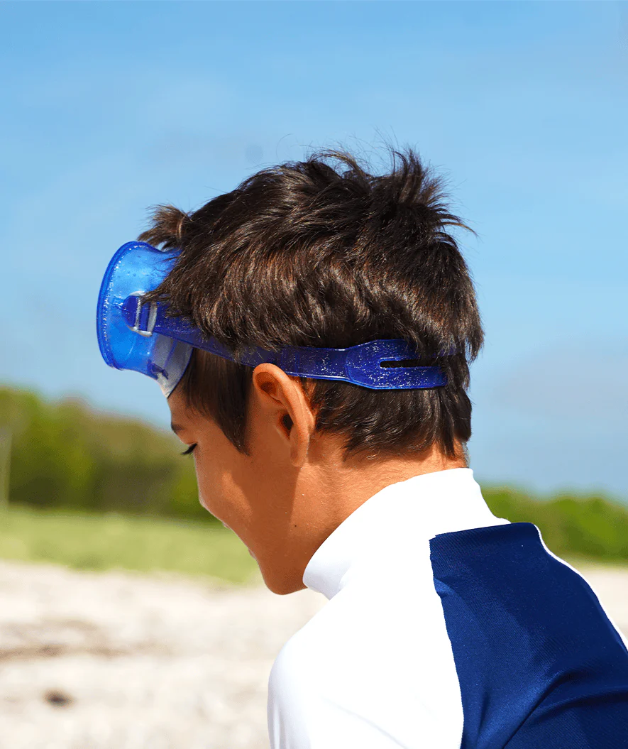 Watery diving mask for junior (8-15) - Jubal - Blue - Image 10