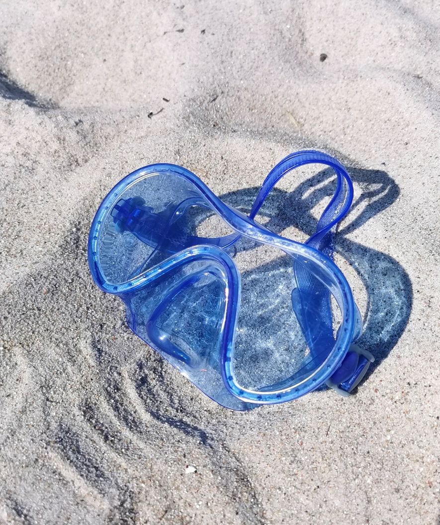Watery diving mask for junior (8-15) - Jubal - Blue - Image 3