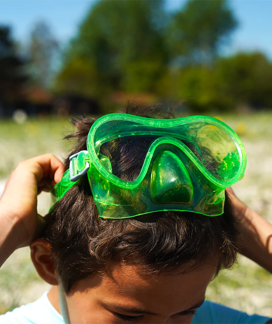 Watery diving mask for junior (8-15) - Jubal - Green - Image 3