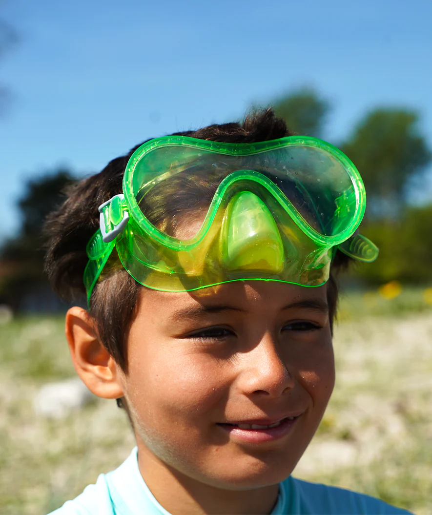 Watery diving mask for junior (8-15) - Jubal - Green - Image 6