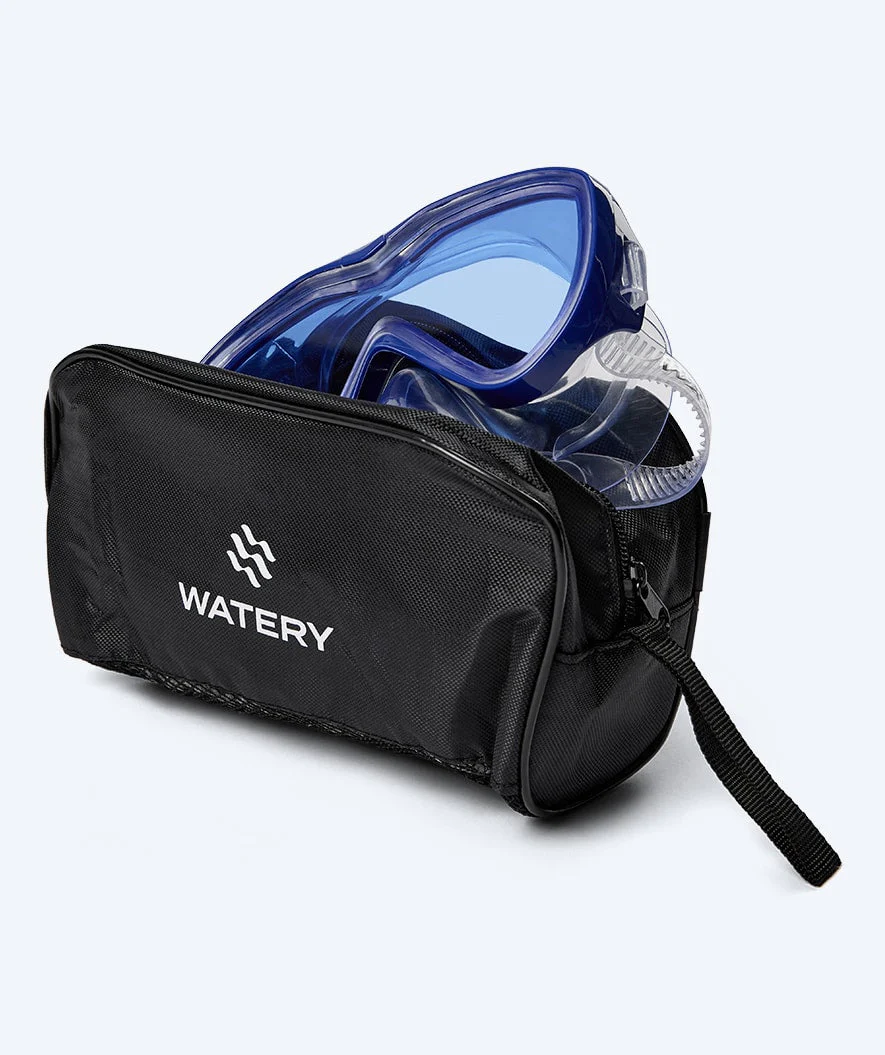 Watery diving mask for junior (8-15) - Nerina - Blue/blue - Image 10