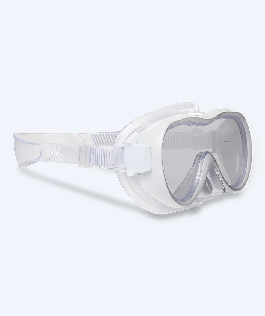 Watery diving mask for junior (8-15) - Odine - White - Image 2