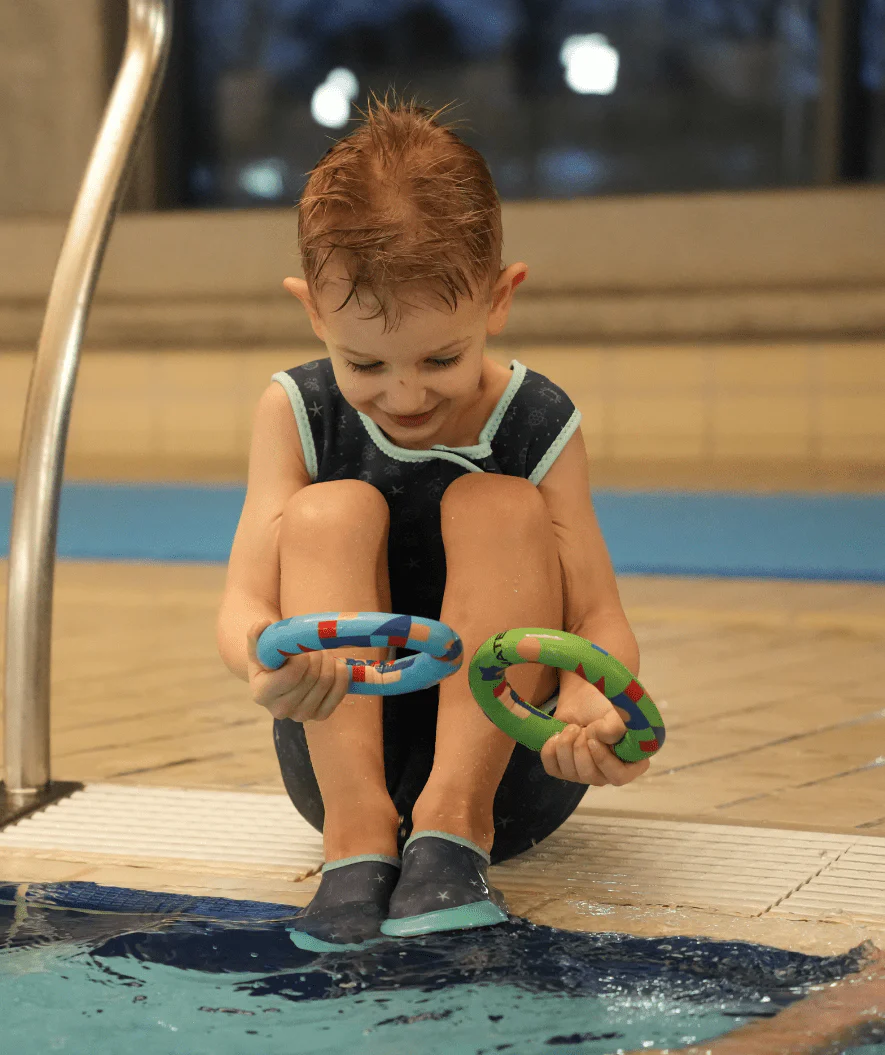 Watery diving ring - 13 cm - Green - Image 3