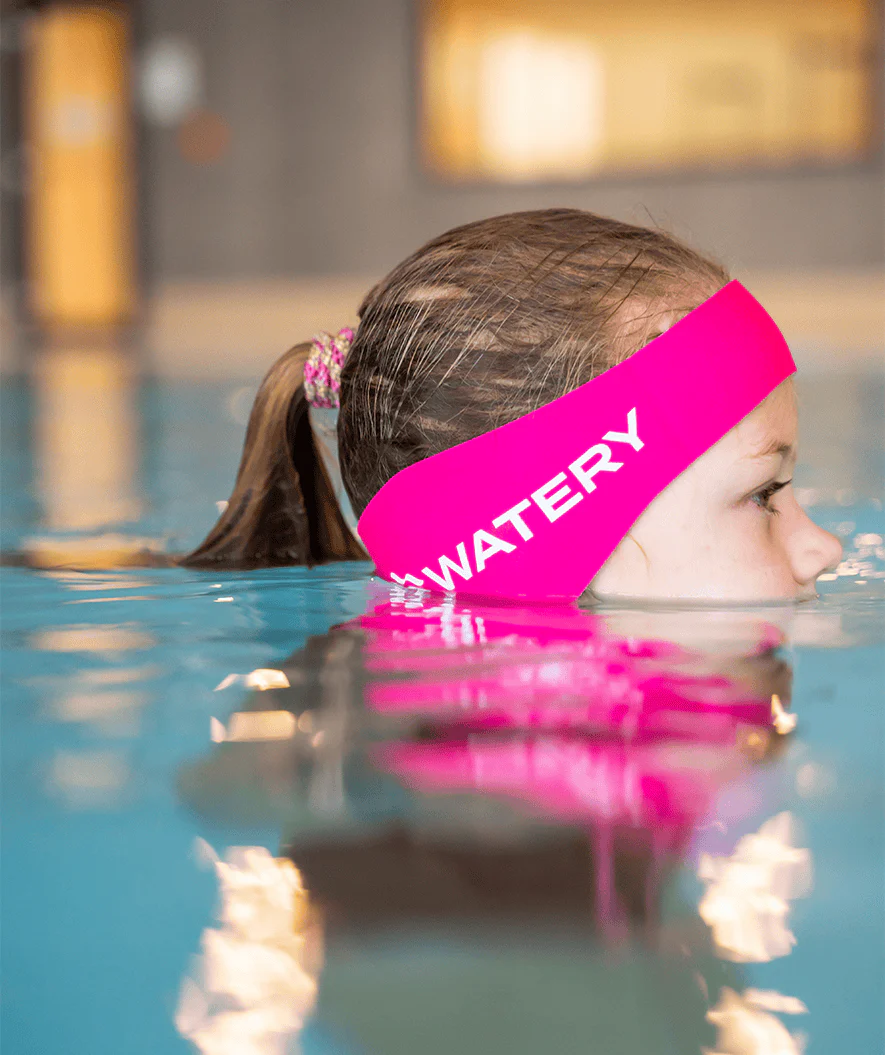 Watery earband for kids - Raider - Light pink - Image 3