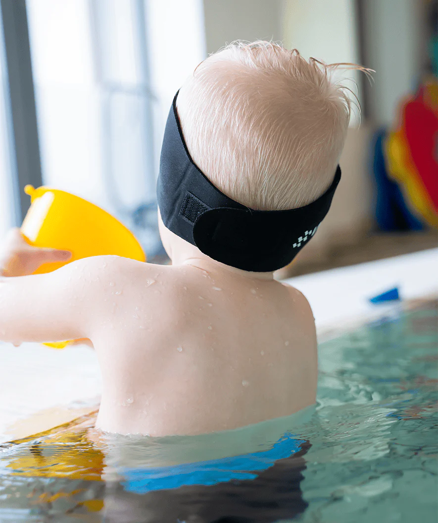 Watery earband for kids - Raider - Light pink - Image 7
