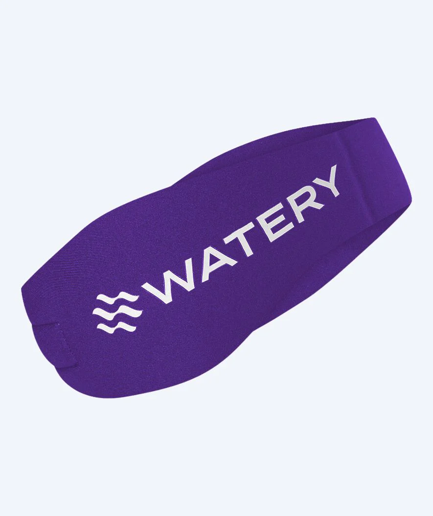 Watery earband for kids - Raider - Purple