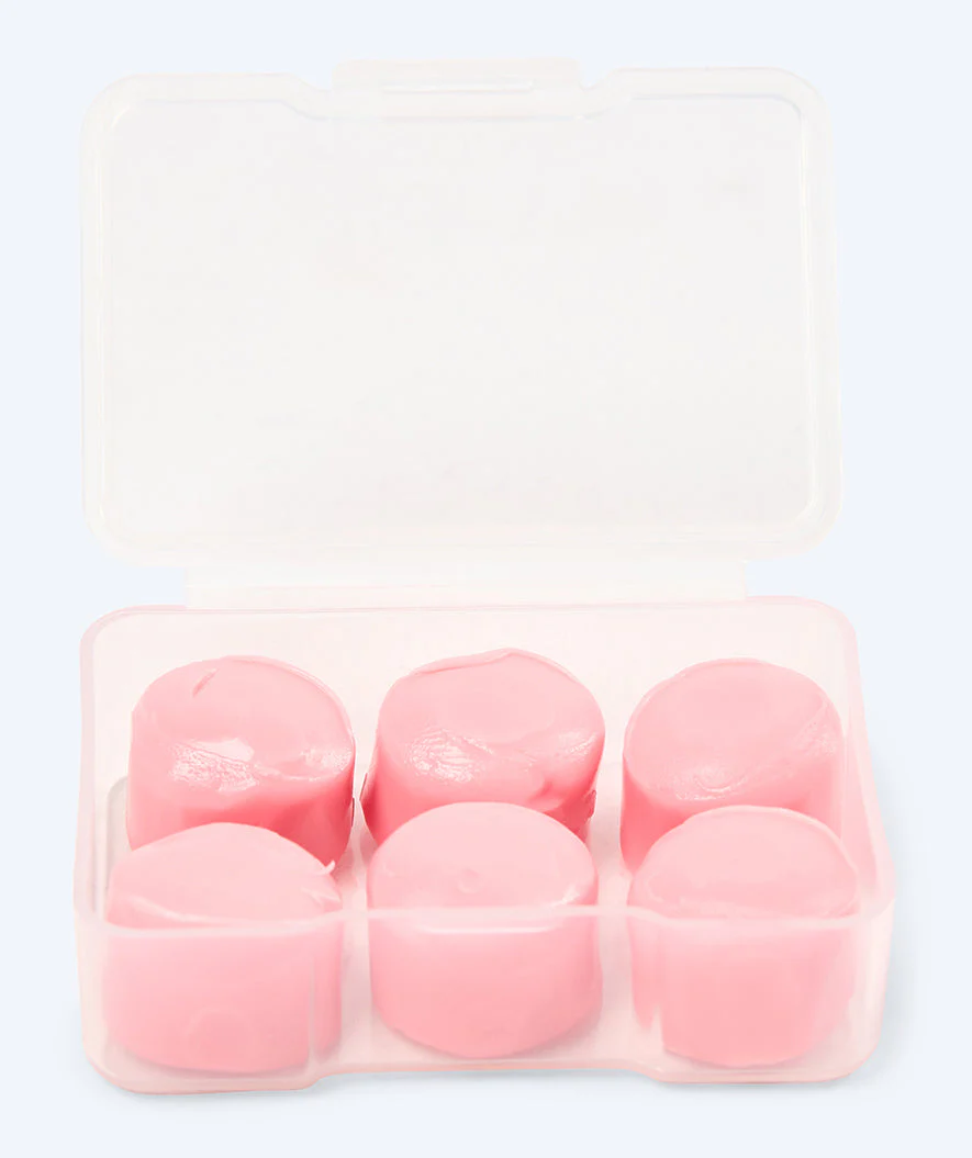 Watery earplugs for adults - Indra 3 par - Light pink