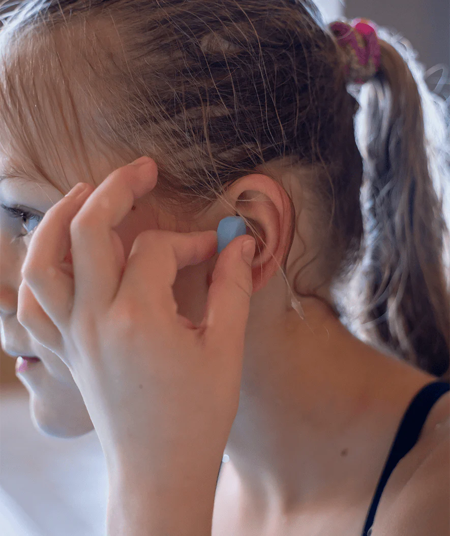 Watery earplugs for kids - Indra 3 par - Clear - Image 5