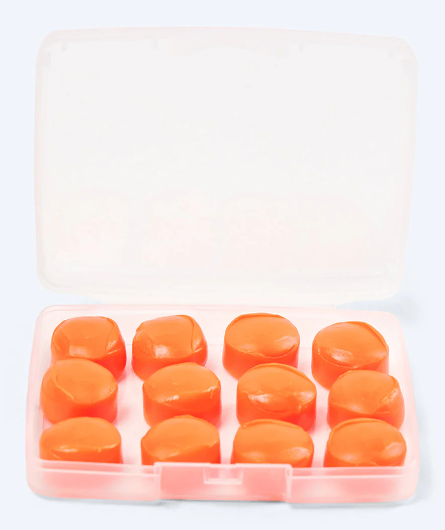 Watery earplugs for kids - Indra 6 par - Orange