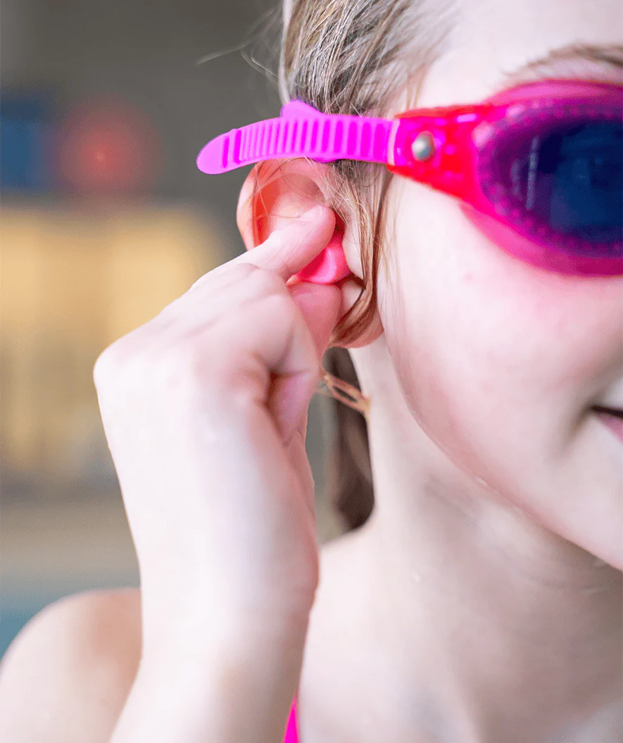 Watery earplugs for kids - Indra 6 par - Light pink - Image 5
