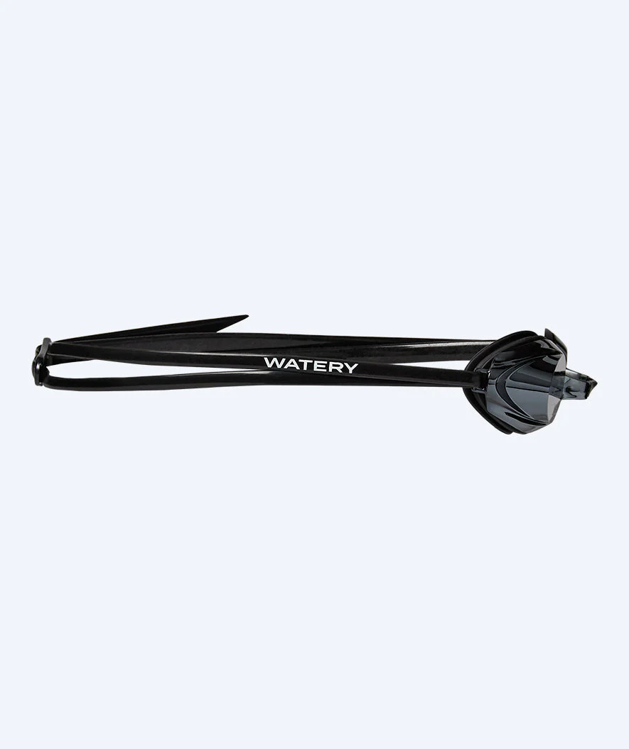 Watery Elite swimming goggles - Captain Mirror - Black/silver - Image 5