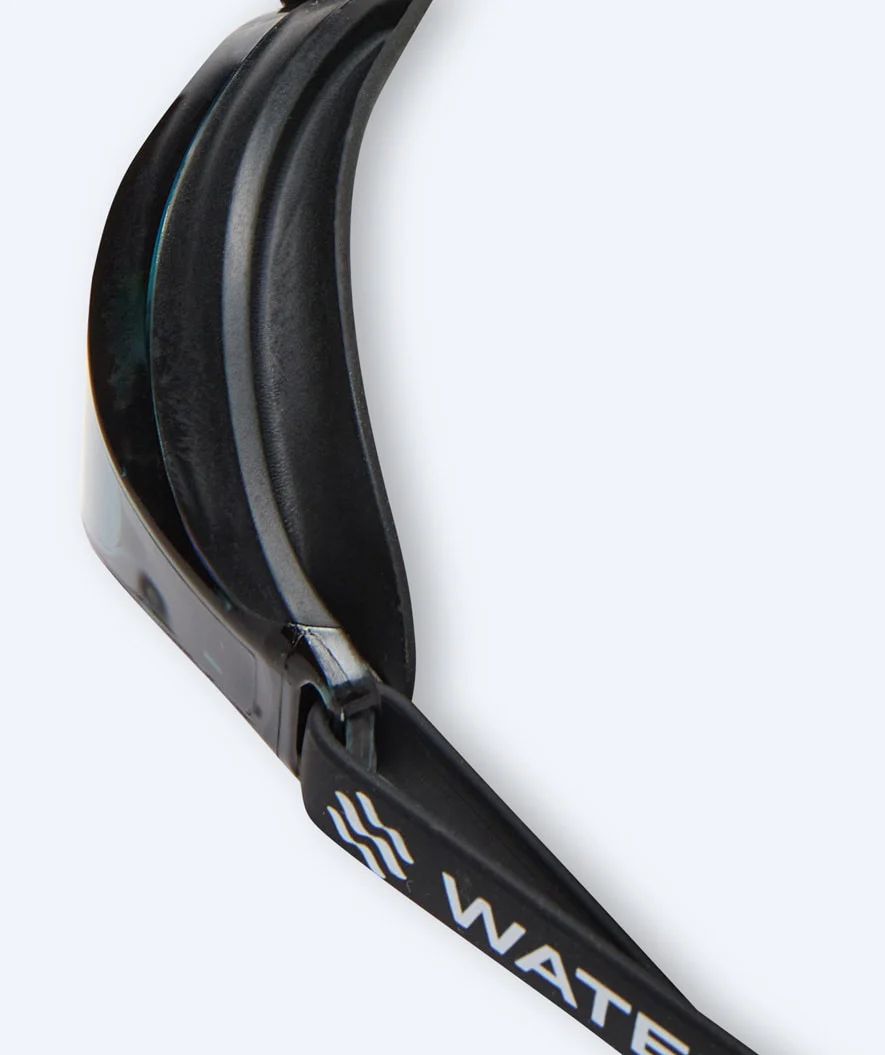 Watery Elite swimming goggles - Poseidon - Black (Smoke lens) - Image 5