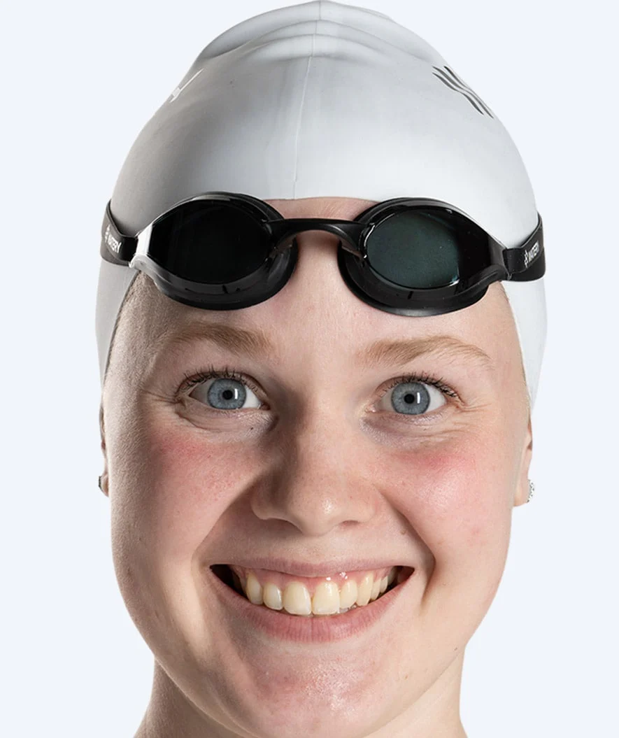 Watery Elite swimming goggles - Poseidon - Black (Smoke lens) - Image 8
